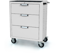 Trolley DVU 968 x 765 x 500 - basic - 3x drawers